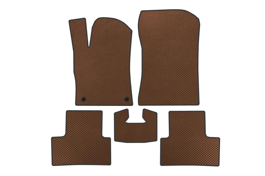Peugeot 308 2021- EVA Floor Mats (Brown) Photo 1