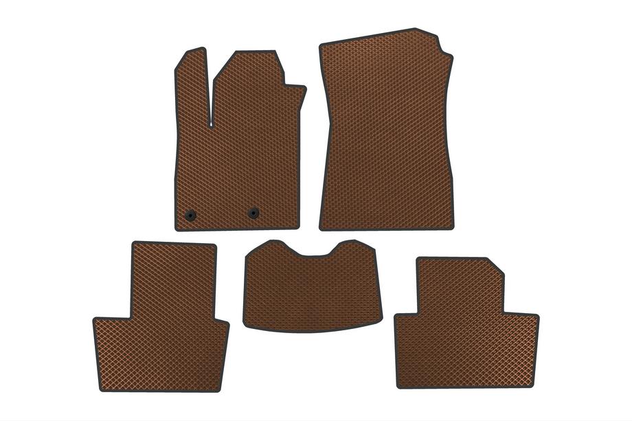 Renault Austral 2022- EVA Car Mats (Petrol, Brown) Image