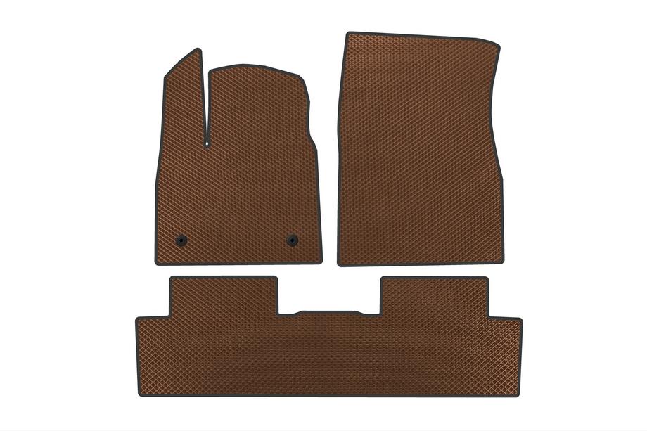 Renault Megane E-Tech 2022– EVA Floor Mats (Brown) Image