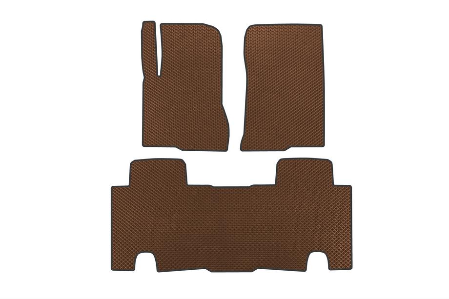 SsangYong Musso II 2018– EVA Floor Mats (Brown) Image