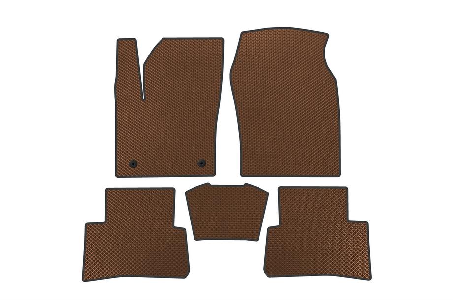Toyota C-HR 2023- EVA Floor Mats (Brown) Image