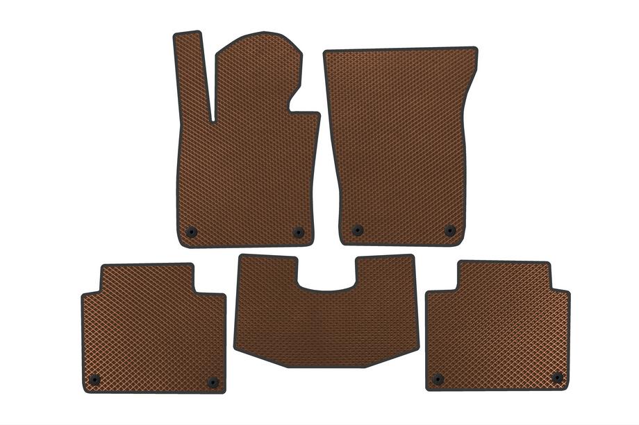 Volvo S90/V90 2016- EVA Car Mats (SW, Brown) Image