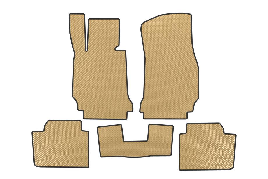 BMW 4 Series F32/F33/F36 2012-2020 EVA Floor Mats (For F36, Beige) Image