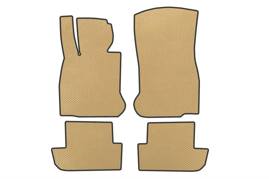 BMW 6 Series F12/F13/F06 2011-2018 EVA floor mats (for F12/13, Beige) Image