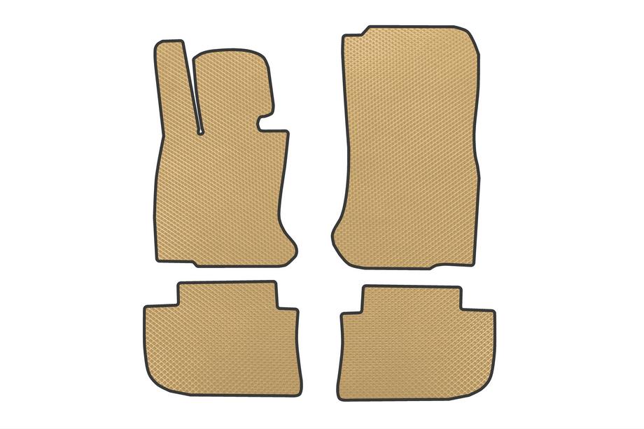 BMW 6 Series F12/F13/F06 2011-2018 EVA Floor Mats (for F06, Beige) Image