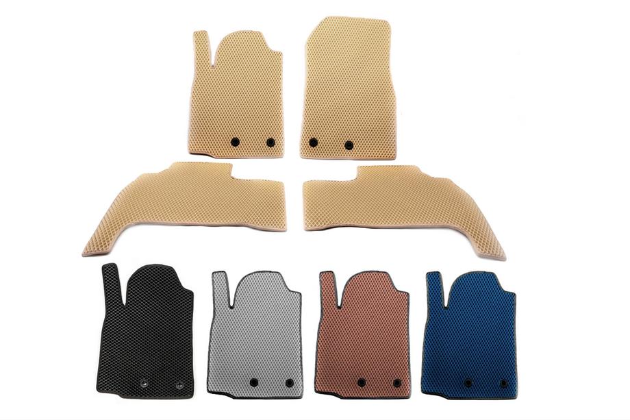 BMW X3 G01 2018- EVA floor mats (for IX3 G08, beige) Image