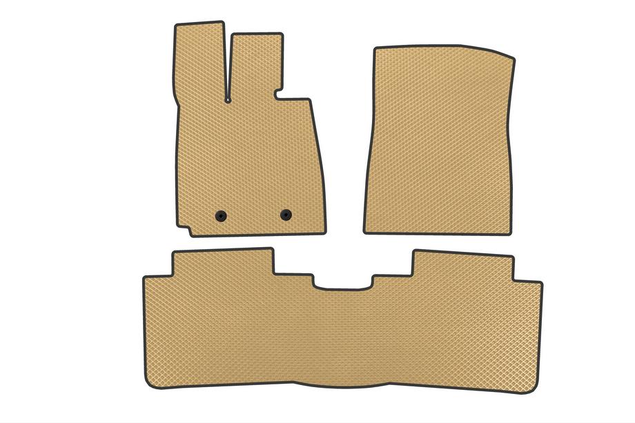 BYD Han 2020- EVA Floor Mats (Beige) Image