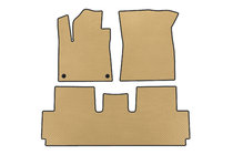 Citroen C-4 Picasso 2013–2022 EVA floor mats (for Grand, 2 rows, Beige) photo 1