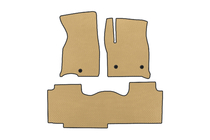 Chevrolet Tahoe 2020- EVA Floor Mats (2 Rows, Beige) photo 1