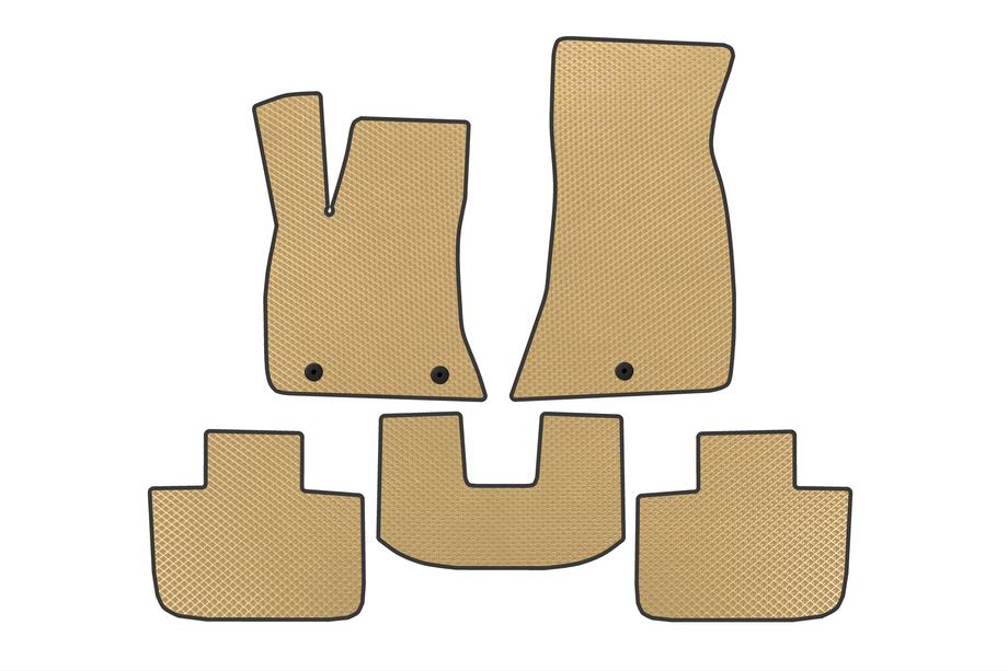 Chrysler C300 2011-2023 EVA V2 Floor Mats (Beige) Image