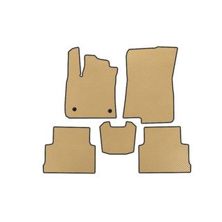 EVA Floor Mats (2 Rows, Beige)