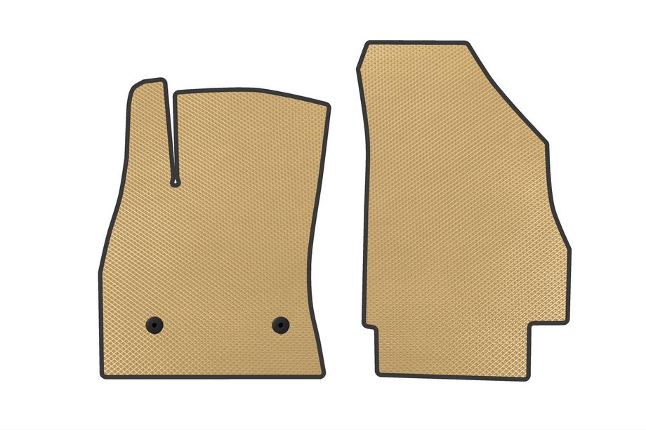 Fiat Doblo III 2023- EVA Floor Mats (Beige) Image