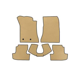 EVA V2 Floor Mats (Beige) Ford Mustang 2015-2023