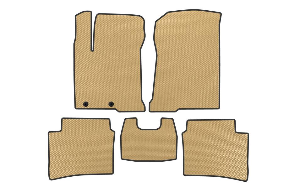 Hyundai I-20 2020- EVA Floor Mats (Beige) Image