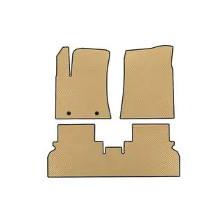 EVA Floor Mats (Electric, Beige)