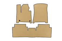 Hyundai Santa Fe 5 2023- EVA Floor Mats (2 Rows, Beige) photo 1