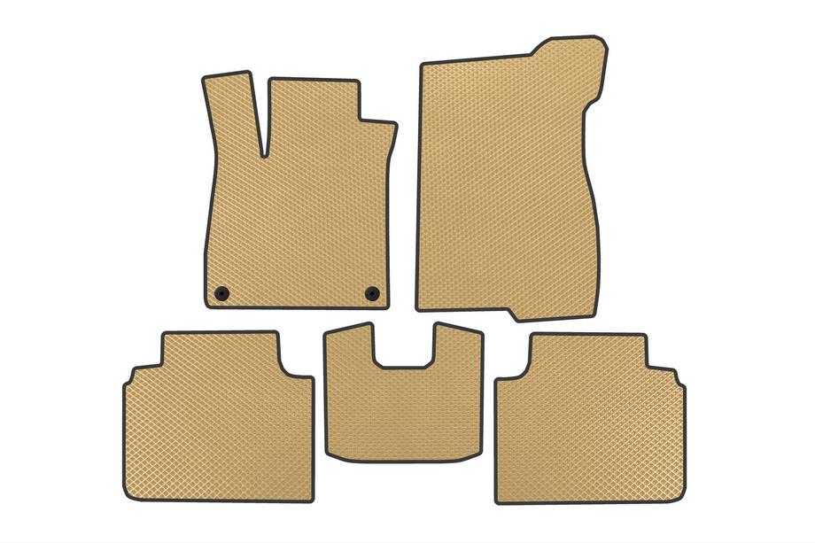 Honda Accord XI 2022- EVA Floor Mats (Beige) Image