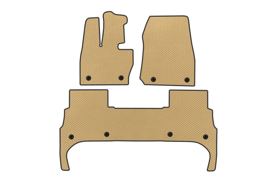 Range Rover Sport 2022- EVA Floor Mats (Beige) Image