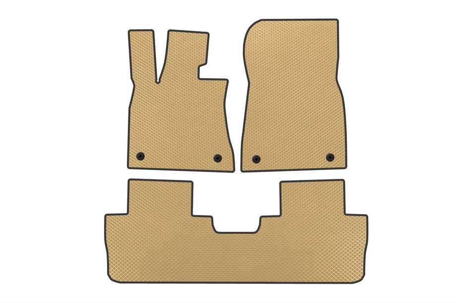 Lexus RX 2022- EVA Floor Mats (Beige) Image