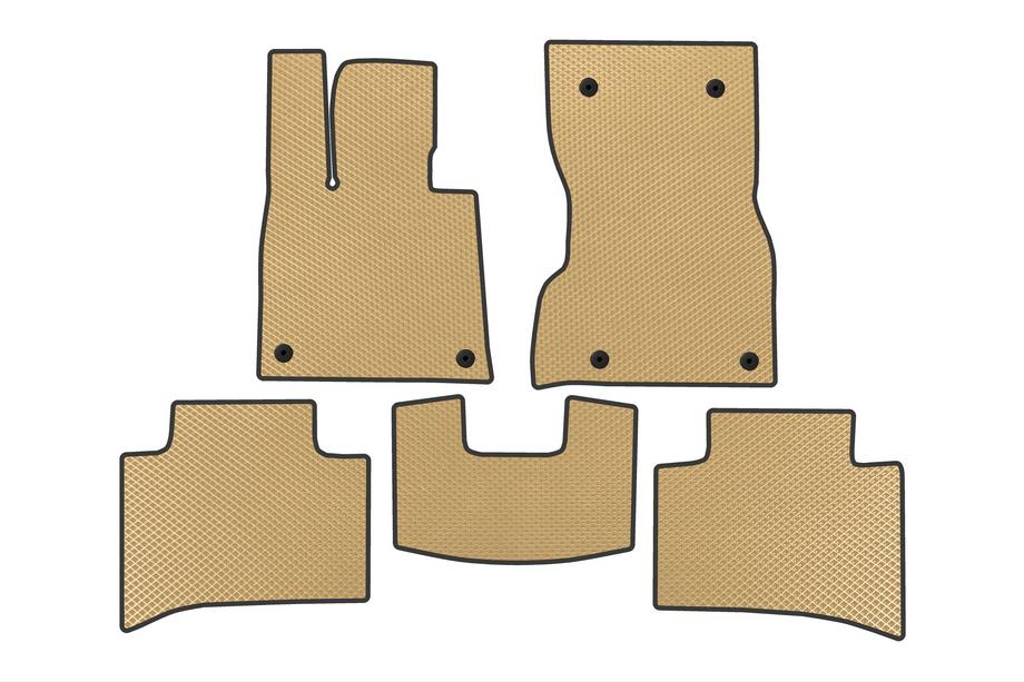 Maserati Grecale 2022– EVA Floor Mats (Beige) Image