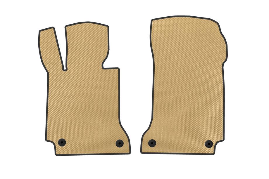Mercedes E-class coupe C207 2010-2017 EVA Floor Mats (Beige) Image