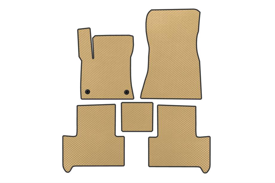 Mercedes EQB 2021- EVA Floor Mats (Beige) Image