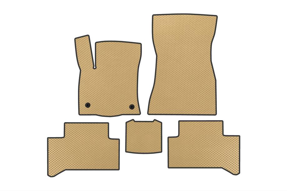 Mercedes EQA 2021- EVA Floor Mats (Beige) Image