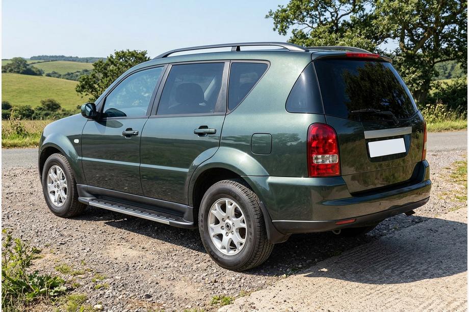 SsangYong Rexton I 2001-2017 Side Steps Duru (2 pcs, Aluminum) 2005-2012 Image