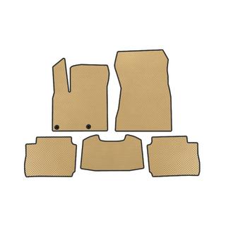 EVA Floor Mats (Electro, Beige) Nissan Qashqai 2021-