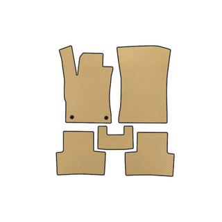 EVA Car Mats (Petrol, Beige)