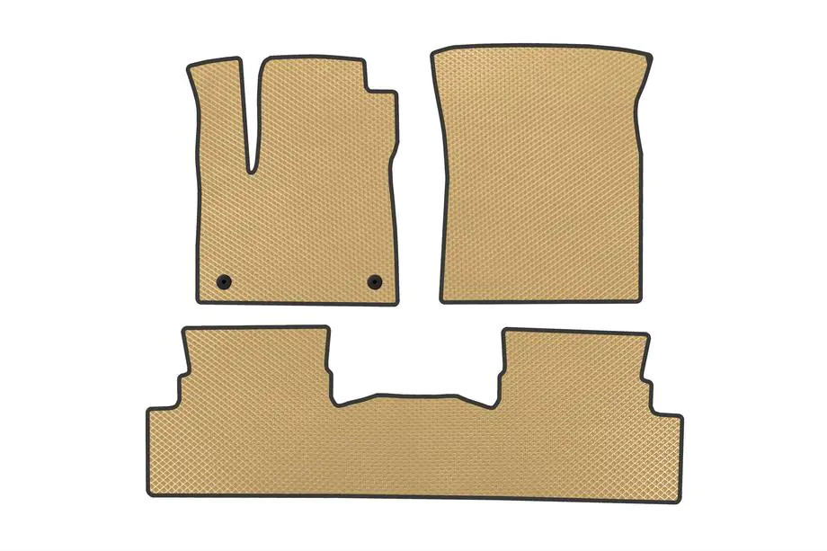 Opel Grandland X 2017- EVA Floor Mats (Beige) Image