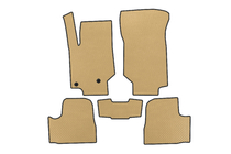 Peugeot 208 2019- EVA Car Mats (Petrol, Beige) photo 1