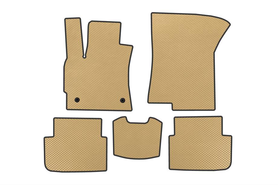 Renault Taliant 2021- EVA Floor Mats (Beige) Image