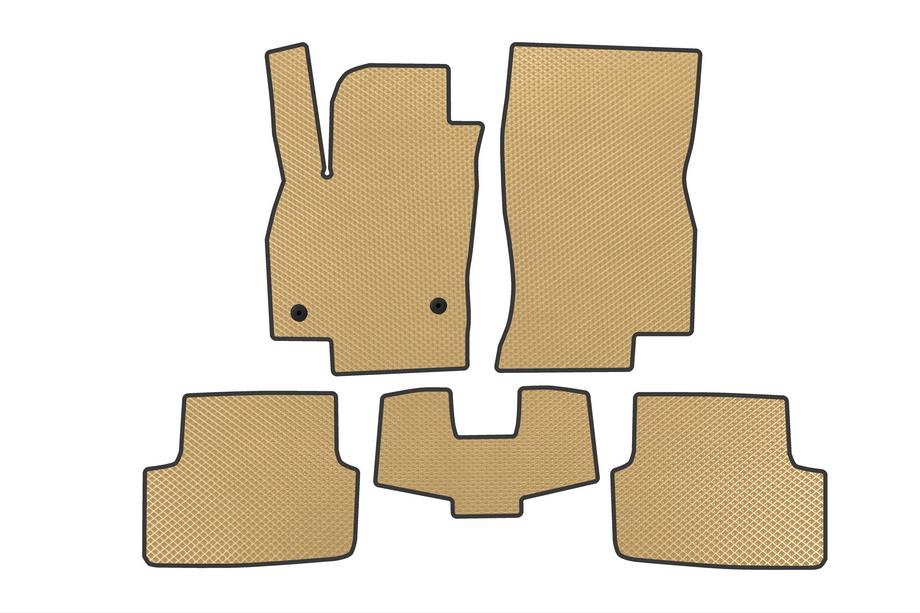 Seat Ibiza 2017- EVA Floor Mats (Beige) Image