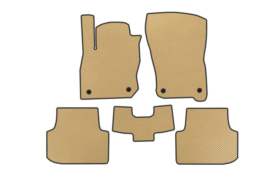 Seat Leon 2020- EVA Floor Mats (Beige) Image