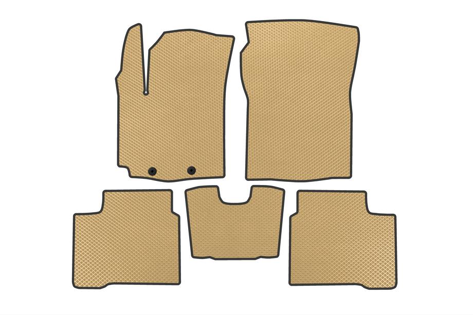 Suzuki Swift 2017-2024 EVA Floor Mats (Beige) Image