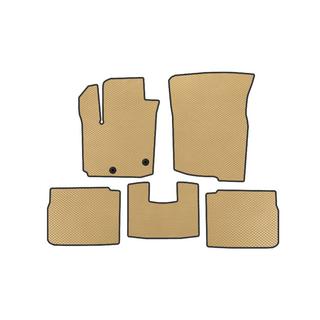 EVA Floor Mats (Hybrid, Beige) Suzuki SX4 S-Cross 2021-