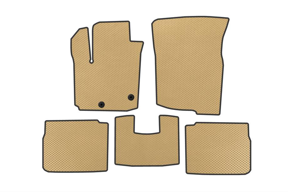 Suzuki SX4 S-Cross 2021- EVA Floor Mats (Hybrid, Beige) Image