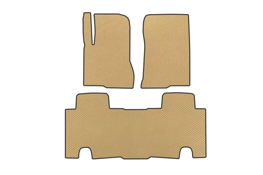SsangYong Musso II 2018– EVA Floor Mats (Beige) Image
