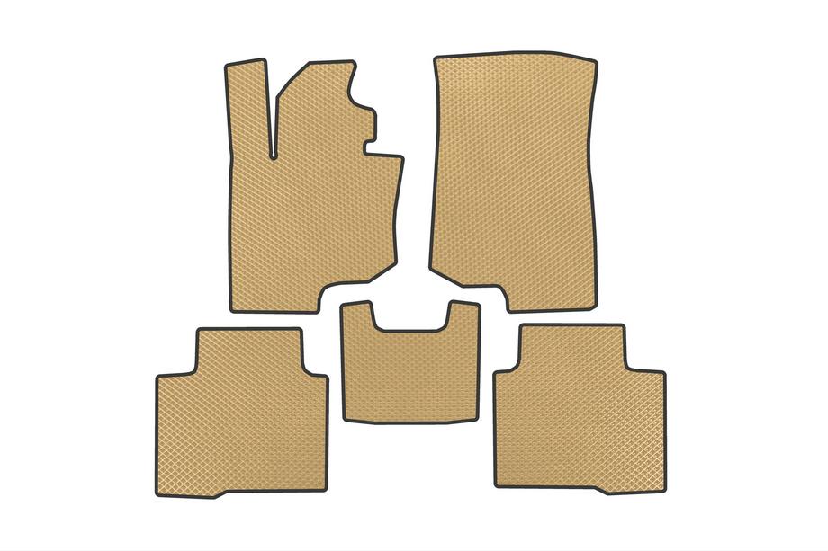 SsangYong Torres 2022– EVA Floor Mats (Electric, Beige) Image