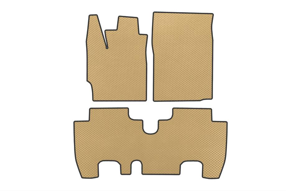 Toyota Urban Cruiser 2009-2014 EVA Floor Mats (Beige) Image