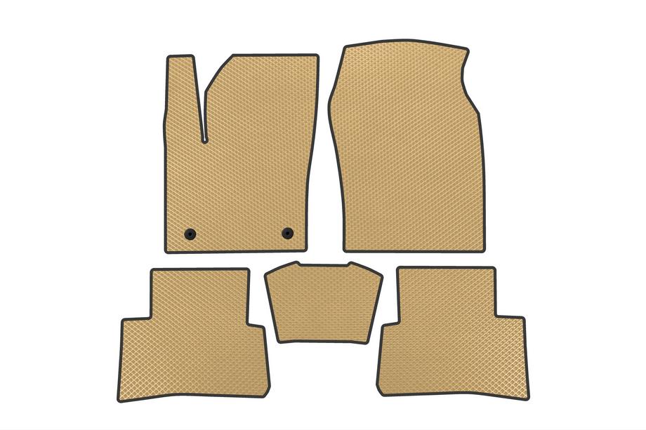 Toyota C-HR 2023- EVA Floor Mats (Beige) Image