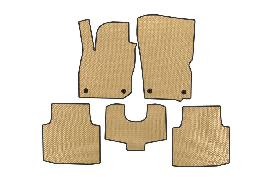 Volkswagen Passat B9 2023- EVA Floor Mats (SW, Beige) Image