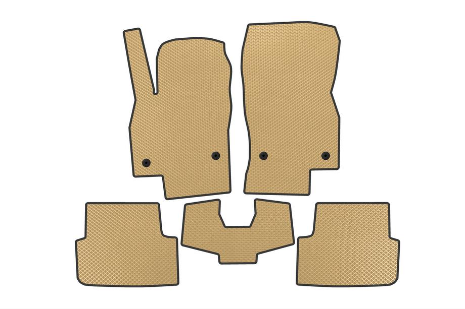 Volkswagen Taigo 2020- EVA Floor Mats (Beige) Image