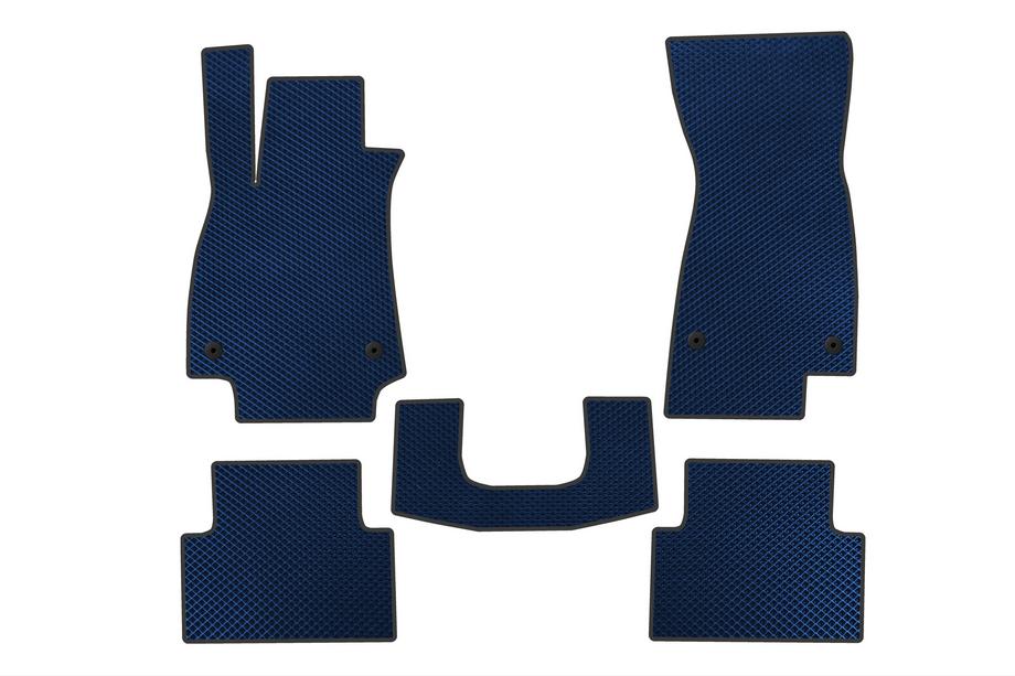 Audi A5 2024– EVA Floor Mats V2 (Sedan, blue) Image