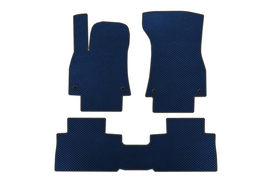 Audi Q8 e-Tron/Q8 e-tron Sportback 2018-2025 EVA Floor Mats (Blue) Image