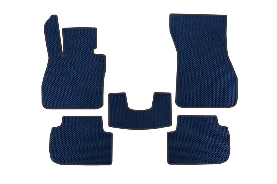 BMW 2 Series Gran Coupe F44 2020-2024 EVA Floor Mats (For F44, Blue) Image