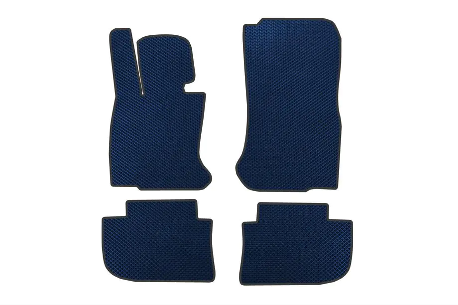 BMW 6 Series F12/F13/F06 2011-2018 EVA floor mats (for F06, Blue) Image