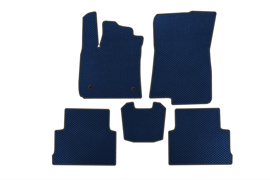 Dacia Jogger 2022- EVA Floor Mats (2 Rows, Blue) Image