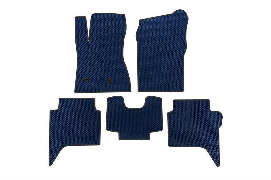Ford Ranger 2022- EVA Floor Mats (Blue) Image